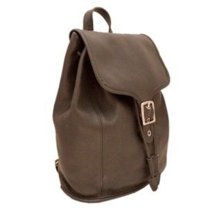 Like New - Coach Black Leather Backpack